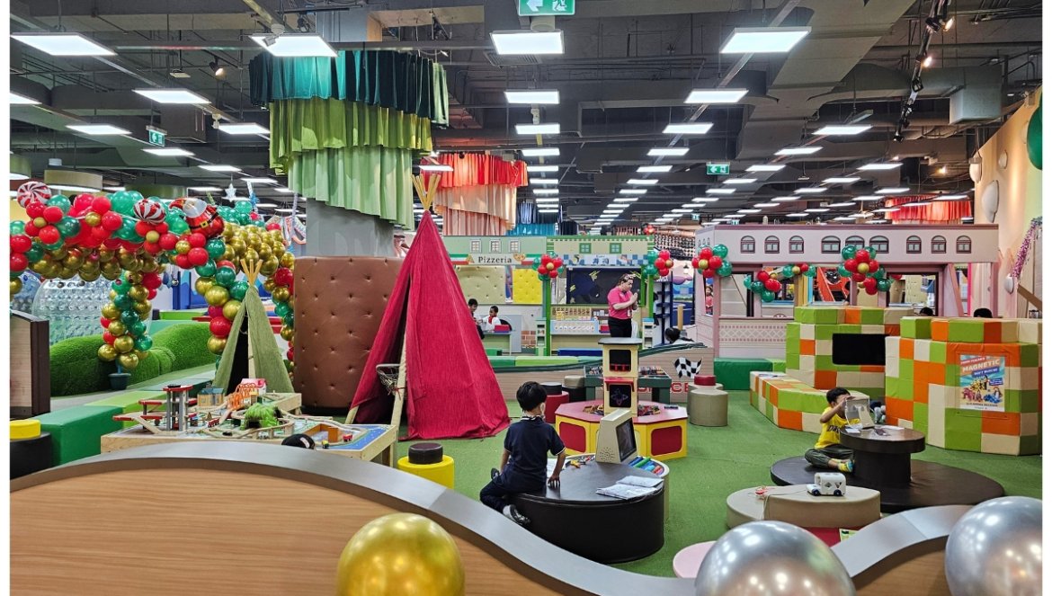 indoor play centre at Central Festival phuket